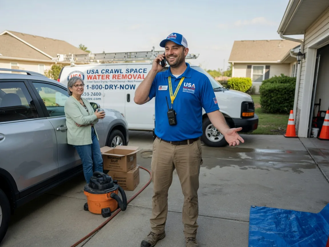 Crawl Space Water Removal Casco, MI FAQs